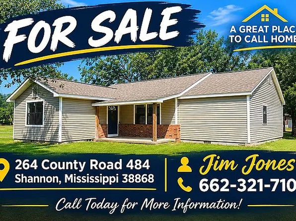 264 County Road 484, Shannon, MS 38868