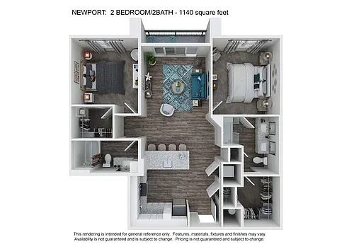 Floor plan B3 - Newport