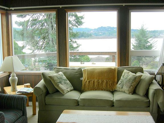 Living Room Lake Views