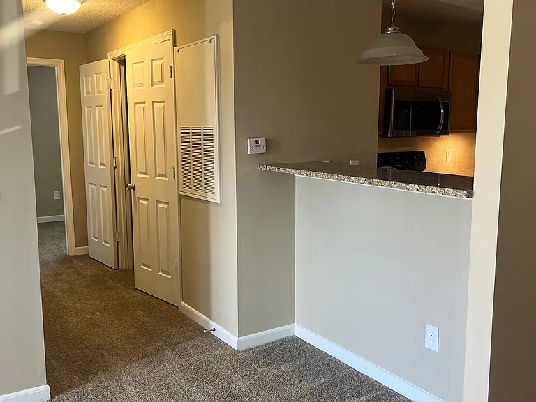 Hallway remodeled unit