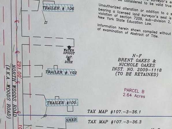 100-106 N Woods Rd, Brushton, NY 12916