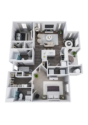 Floor plan The Cloister