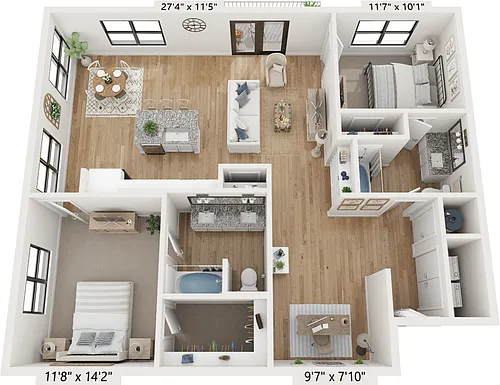 Floor plan B4