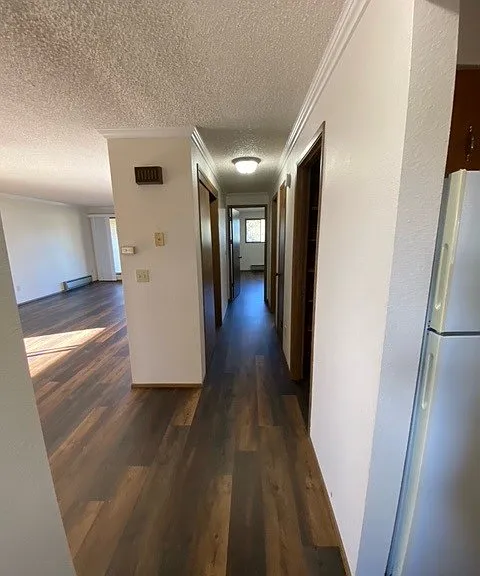 Hallway - View into apartment from front door.