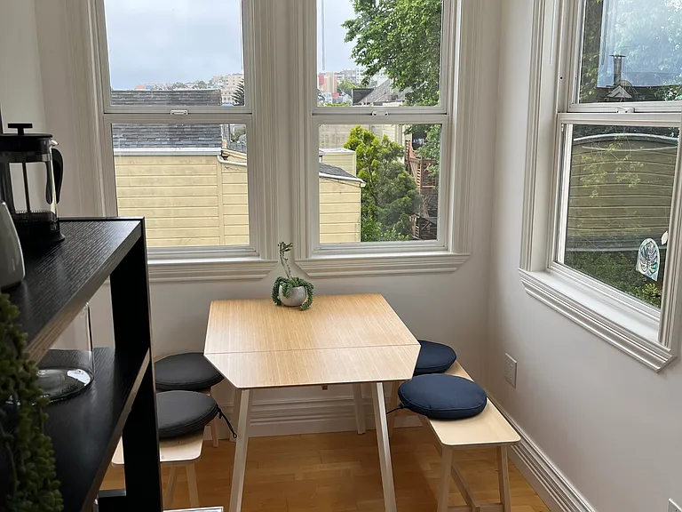 Kitchen table and benches
