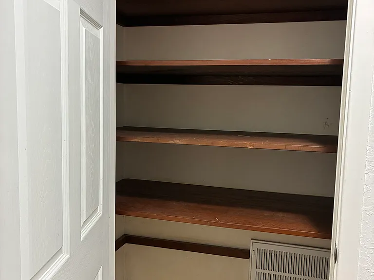 closet off the kitchen