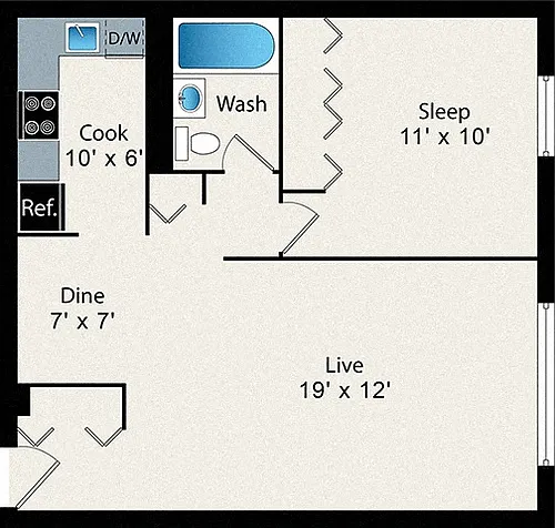 Floor plan A1