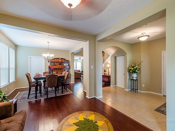 Formal living/dining combination is the perfect spot for entertaining family and friends