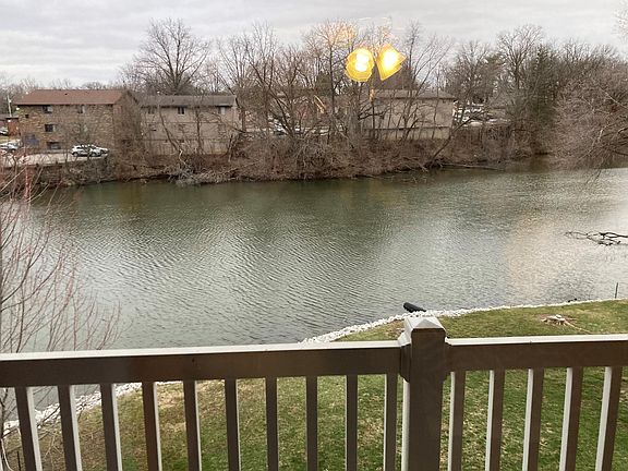 Lake view from living room balcony.