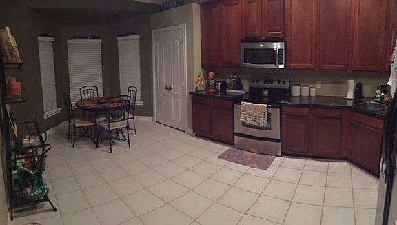 Large eat in kitchen
