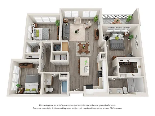Floor plan C1