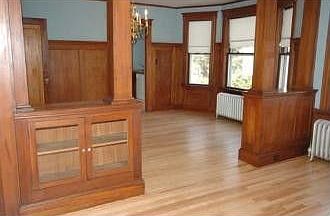 Panelled Dining + Living Rms
