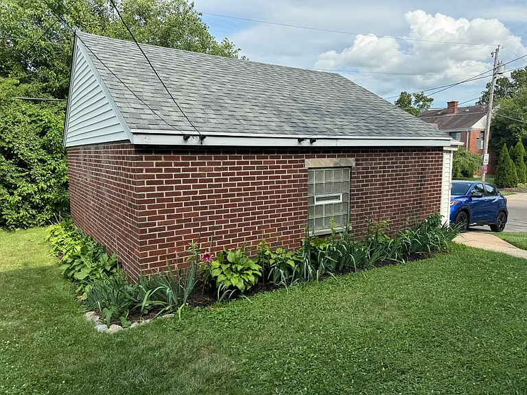 Shared detached garage