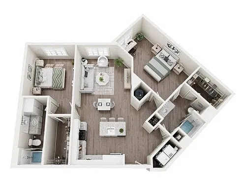 Floor plan B3