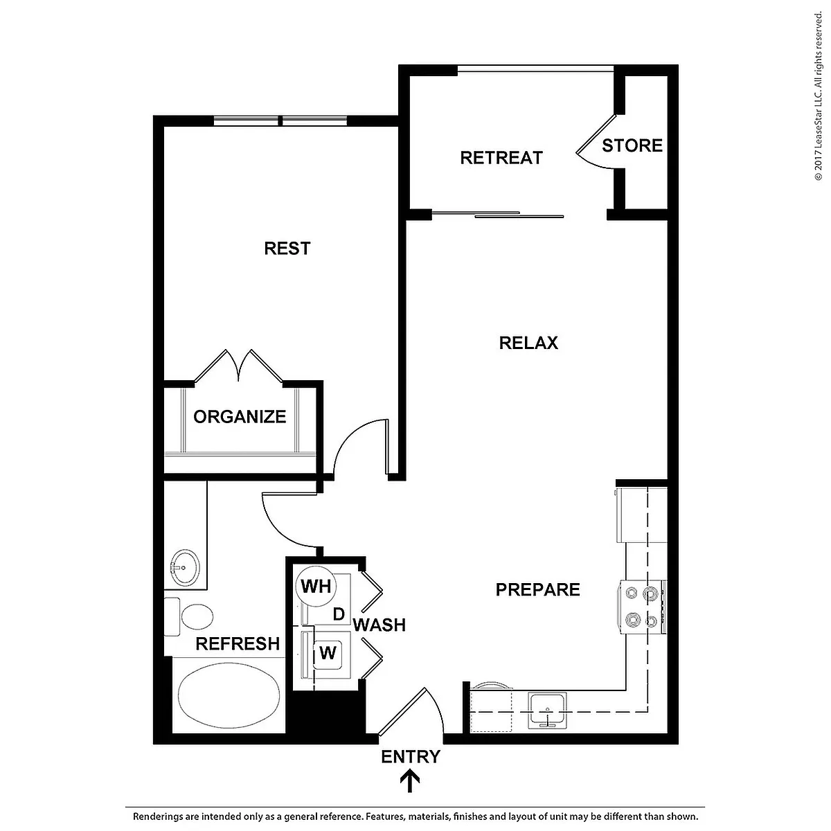 Floor plan A2P