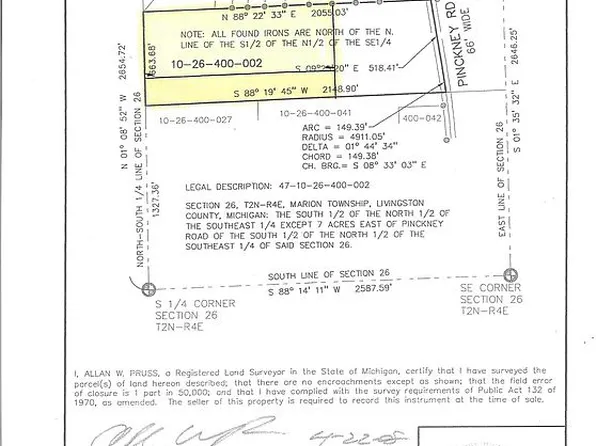 4740 Pinckney Rd, Howell, MI 48843