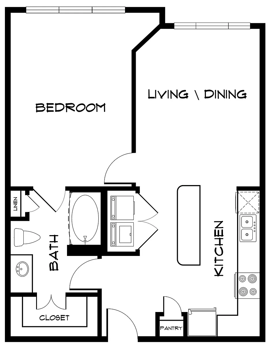 Floor plan A1