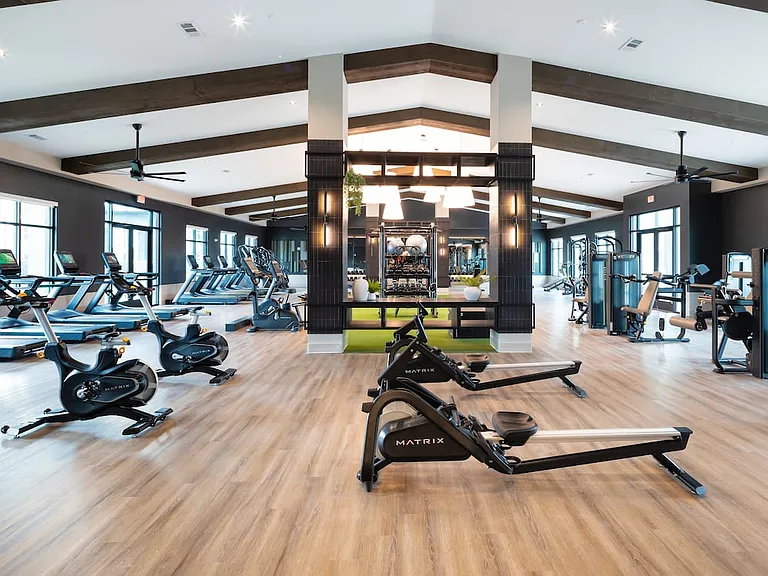 State-of-the-art fitness center