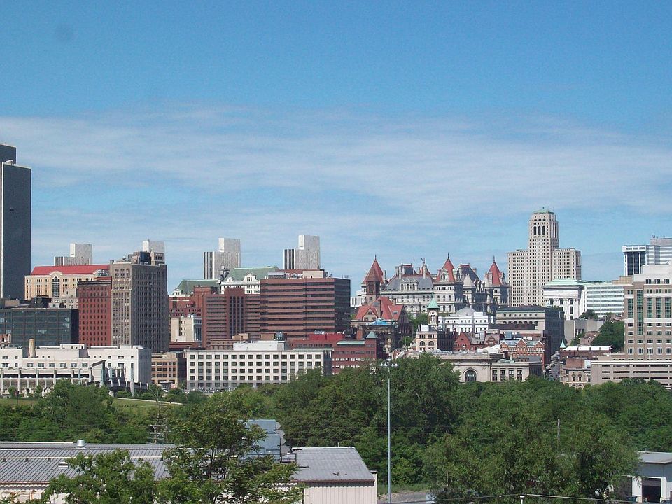 Actual View of down town Albany NY