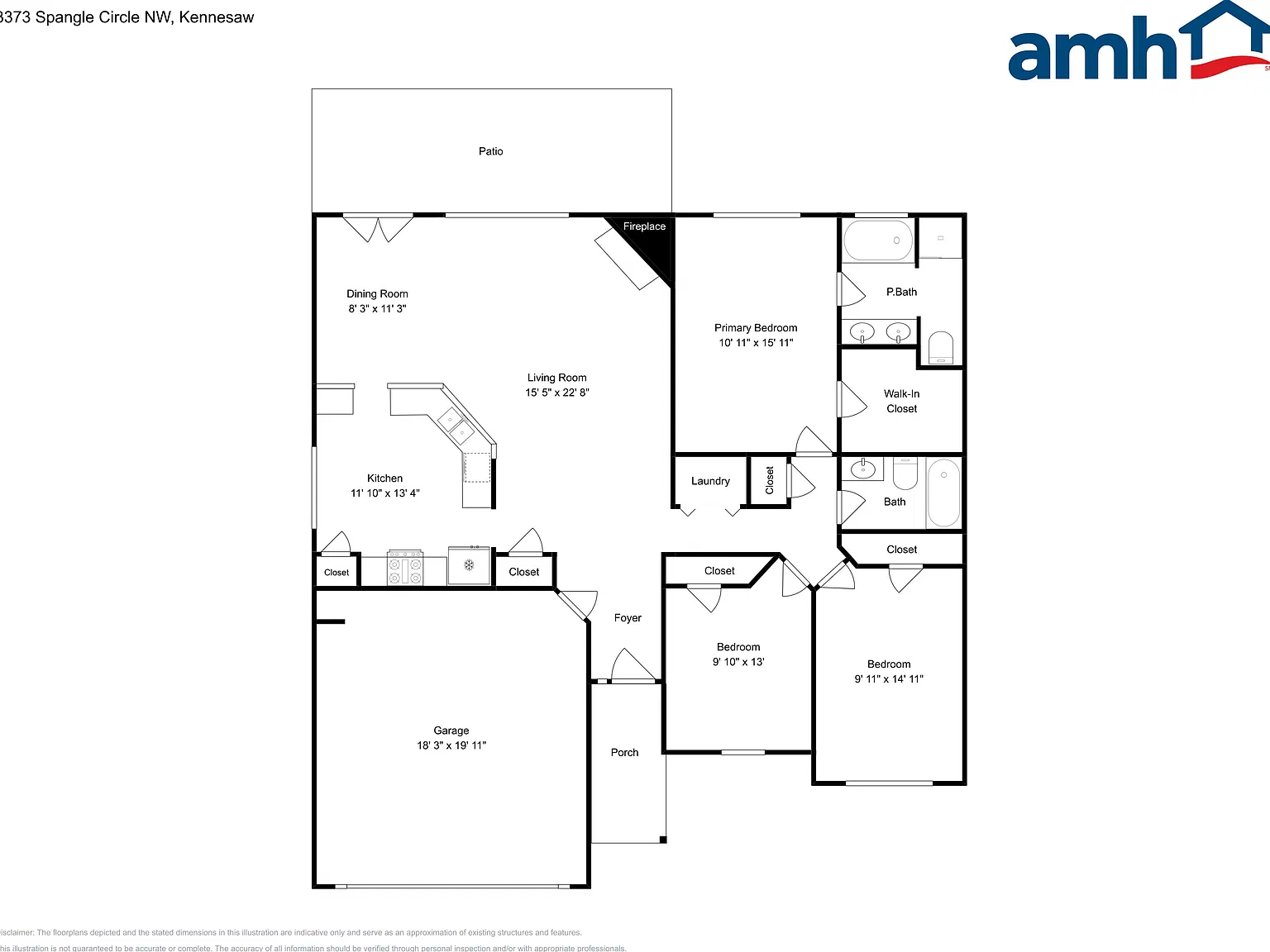 3 bed, 2.0 bath, 1453 sqft, $2,200 — Photo 2