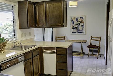 Kitchen from dining room door