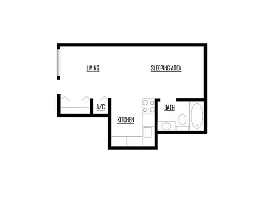 Floor plan E1