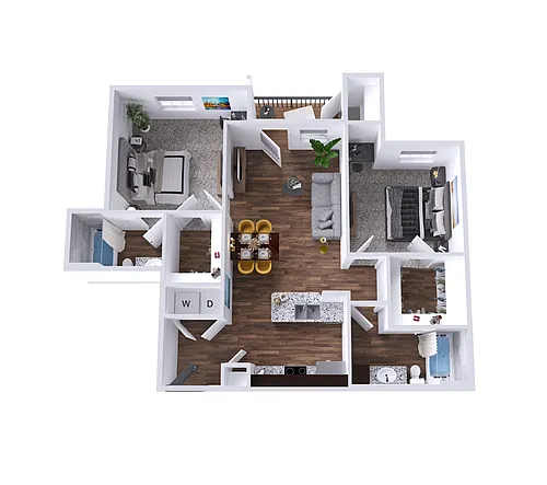 Floor plan B6 The Meadow
