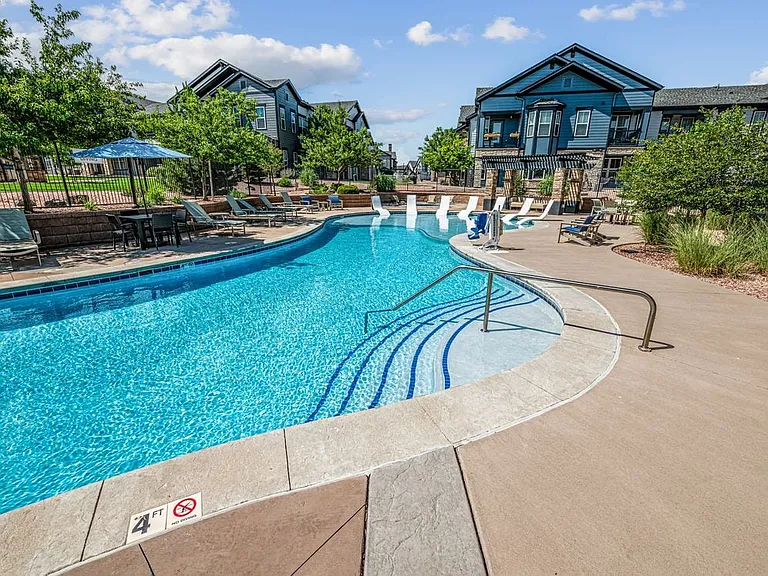 Swimming pool and sun deck