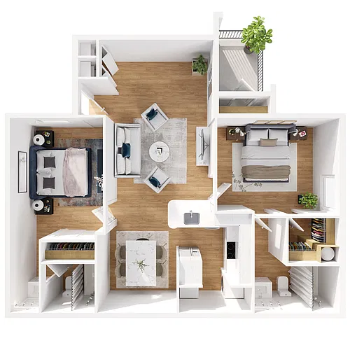 Floor plan The Central