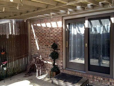 Covered patio