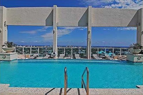 Roof top pool