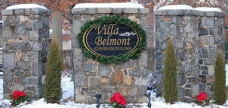 Entrance to Villa Belmont Community