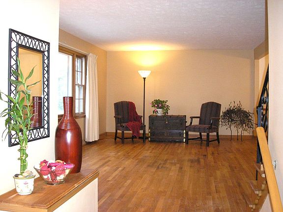 Foyer opens to living room