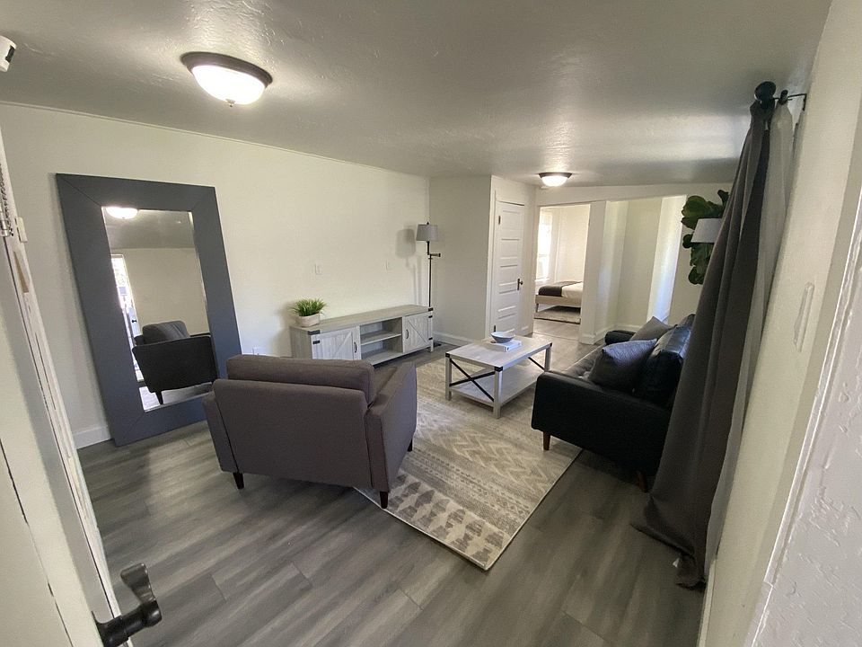 Living room with open floor plan.