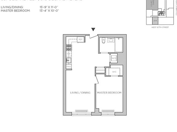 2nd image of 101 W 87th St APT 204