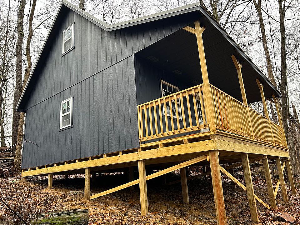 Side view, rear. 5’ slope