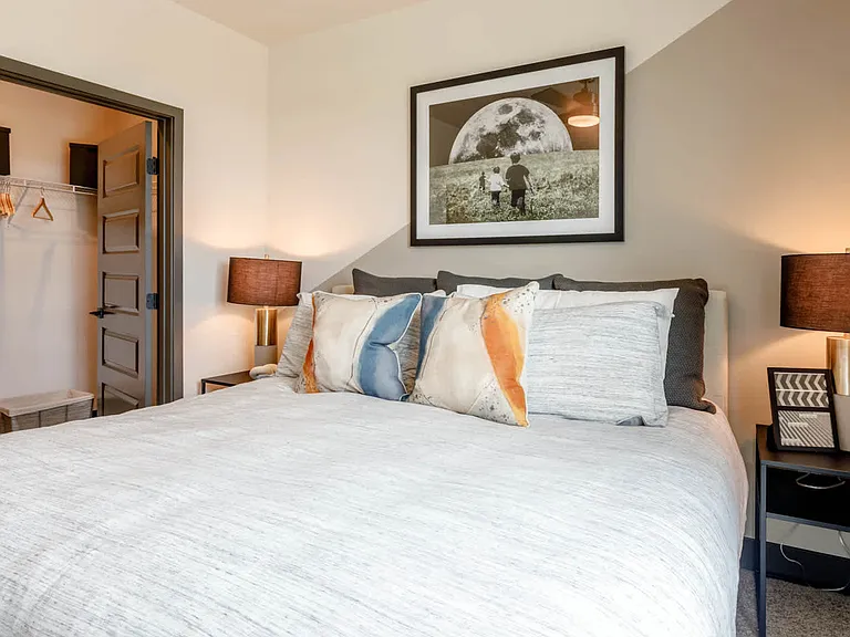 Carpeted Bedroom