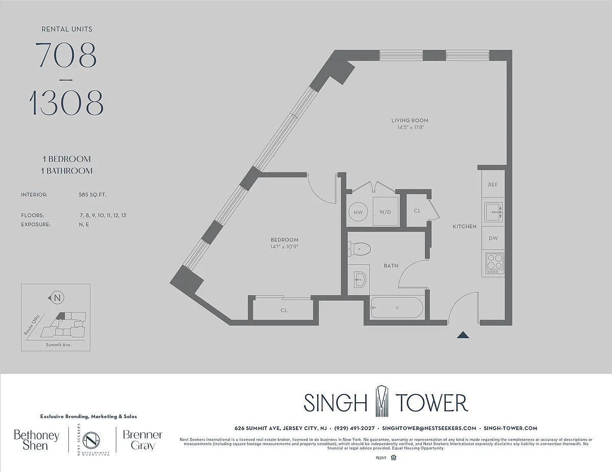 Floor plan 908
