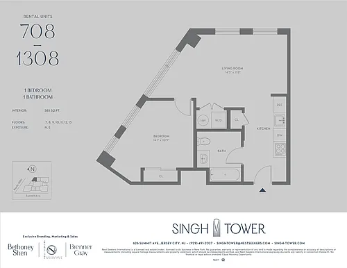 Floor plan 908