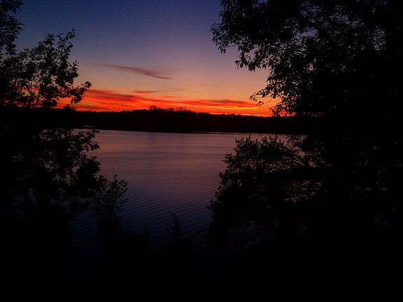 Late Sunset from Back Deck