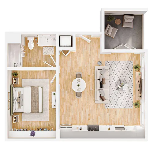 Floor plan M