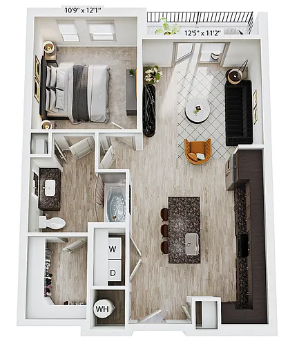 Floor plan A6