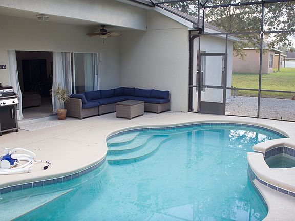 Enjoy time in the pool.