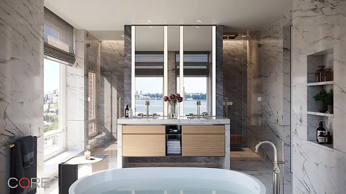 555 West 22nd Street #21AW in West Chelsea, Manhattan