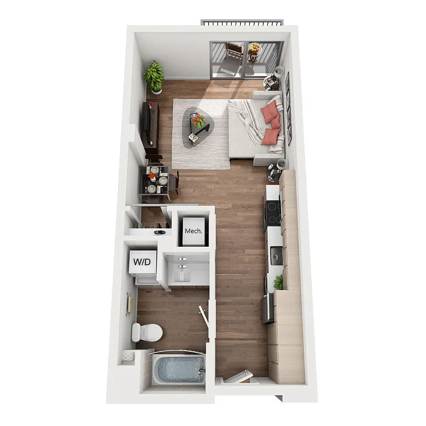Floor plan S1a