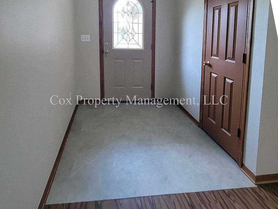 Coat closet in foyer