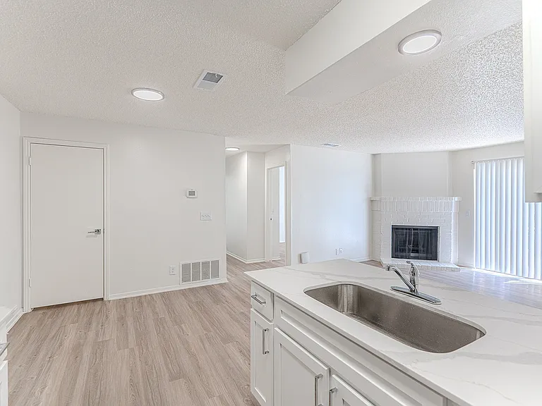 Renovated Kitchen/living room