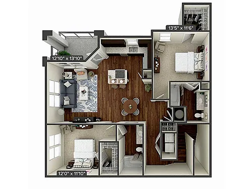 Floor plan B2-2-1194