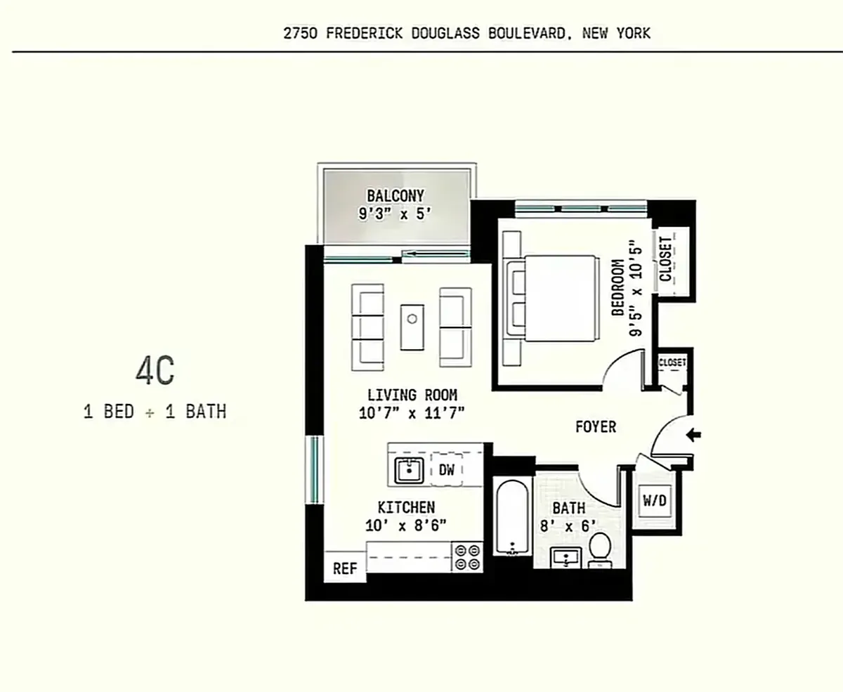 Photo 2 of 17 - 2750 Frederick Douglass Blvd #5C - New York, NY Building Photo - 2750 Frederick Douglass Blvd #5C