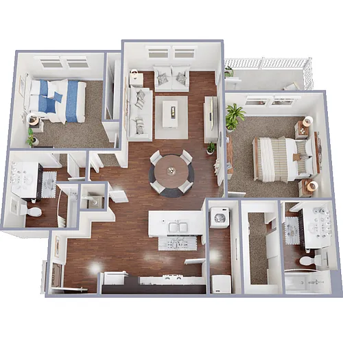 Floor plan El Mesquite